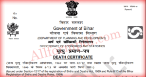 BIRTH CERTIFICATE FORMAT BIHAR PDF DOWNLOAD visual data 5
