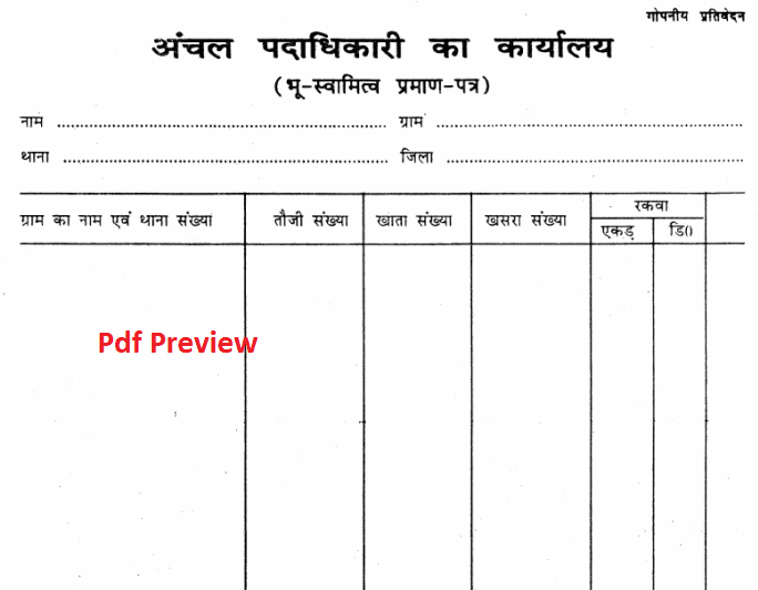 LPC Form Bihar pdf