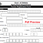 Odisha Farmer Registration Form