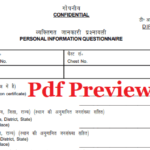 PIQ Form pdf